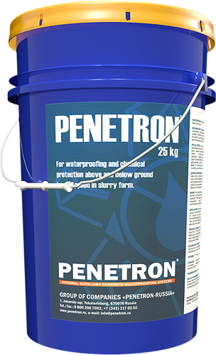 Пенетрон – проникающая гидроизоляция бетона